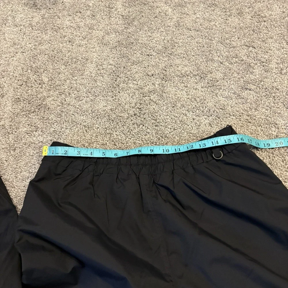 VINTAGE The North Face Black Pants Side Zip Off Mountain Outdoor Skiing M-XL Tag